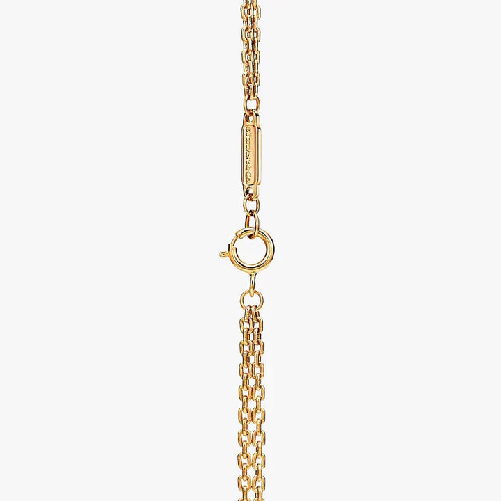 Double Pendant - 18k Gold